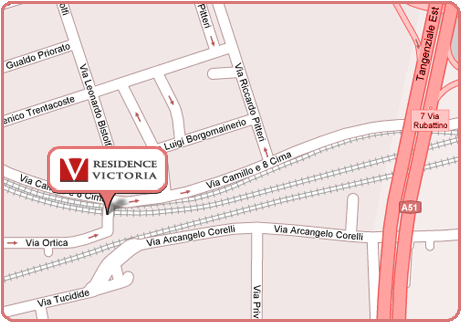 Residence Victoria - Map